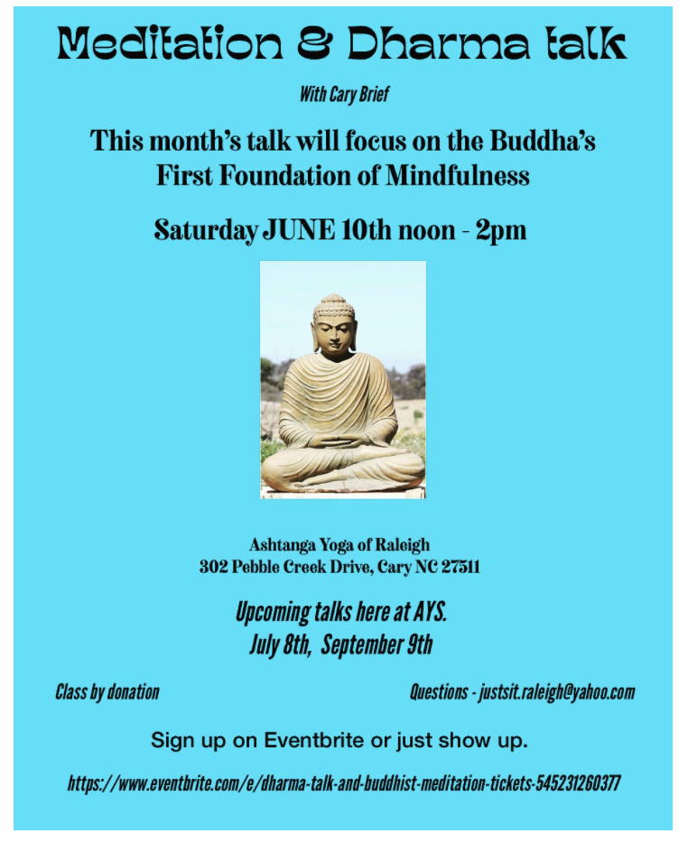 Meditation & Dharma talk